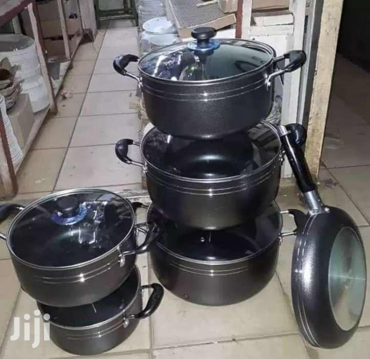 Nonstick Black Sufuria / Cooking and Serve Sufuria
