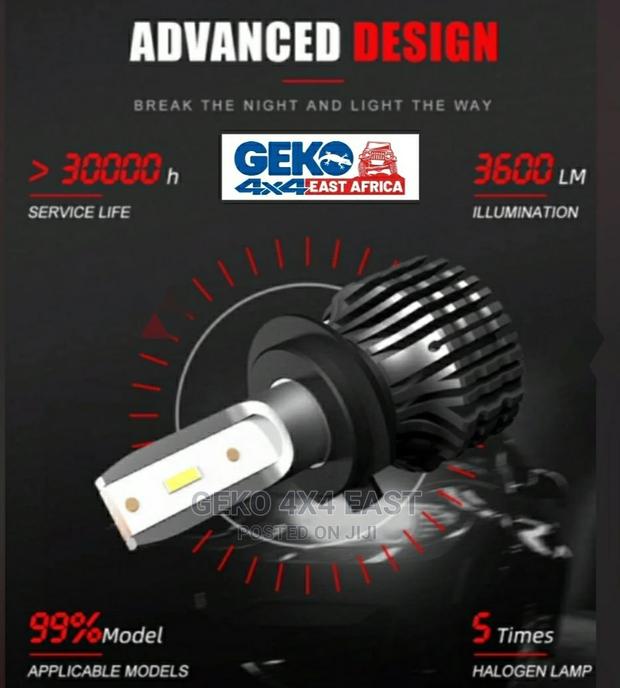 H7 LED Headlight Bulbs Conversion KIT Fanless - thumbnail 6