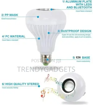 Stylished Music Bulb With Bluetooth
