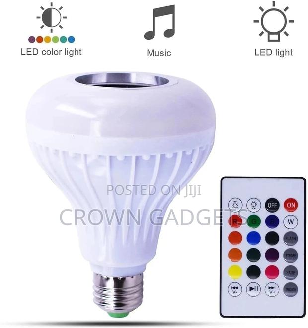 Plastic LED Music Bulb With Bluetooth