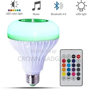 Plastic Made Led Bluetooth Music Bulb