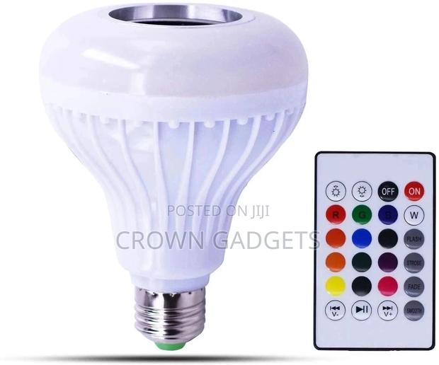 Round Bluetooth Speaker Music Bulb - main view