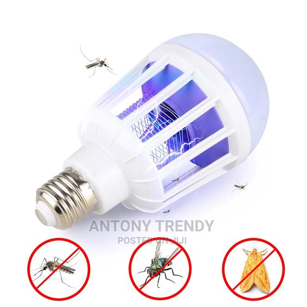 Mosquito Killer Lamp LED Bulb E27 Bug Zapper Home 15W 2 In 1