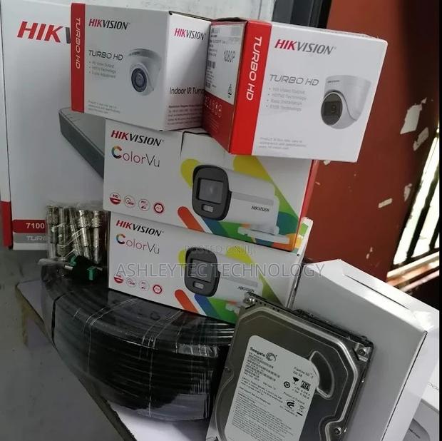 Two CCTV With IR Camera Hik Vision