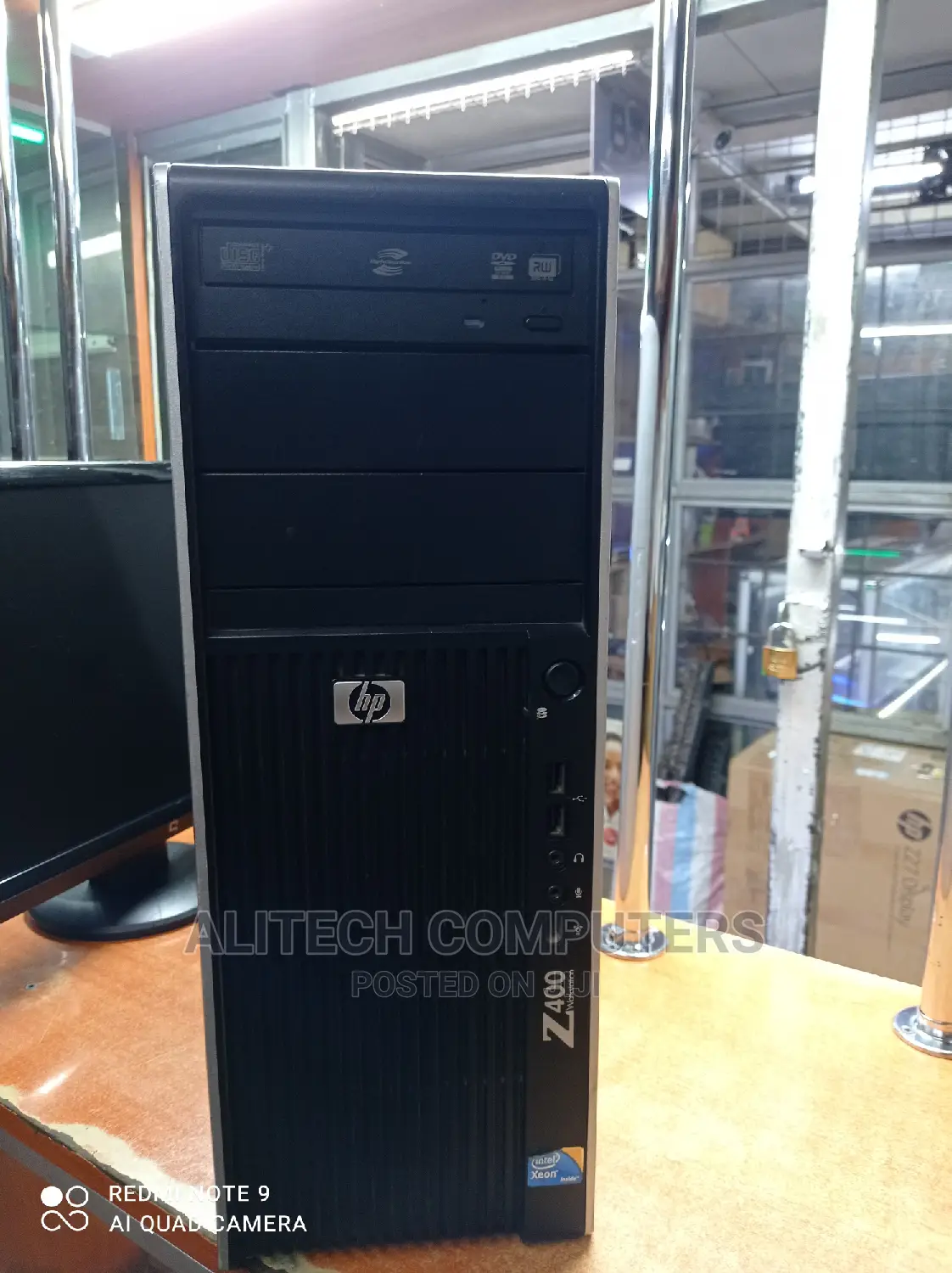 Desktop Computer HP Z400 500GB HDD 4GB RAM