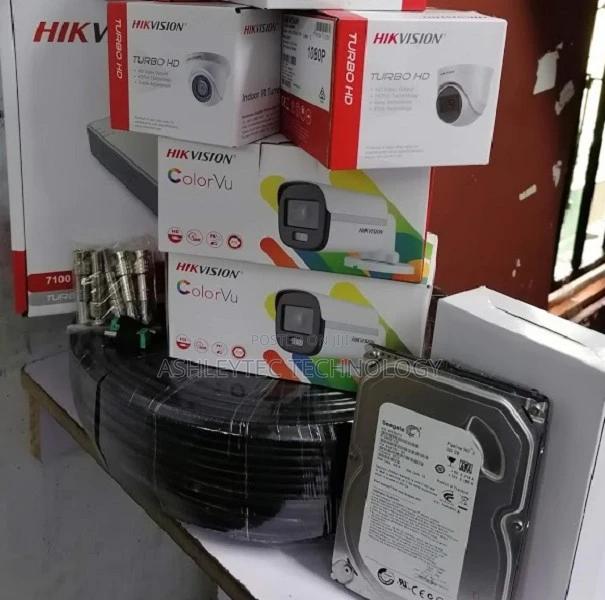 Three CCTV Complete Camera Hik Vision 720P Available