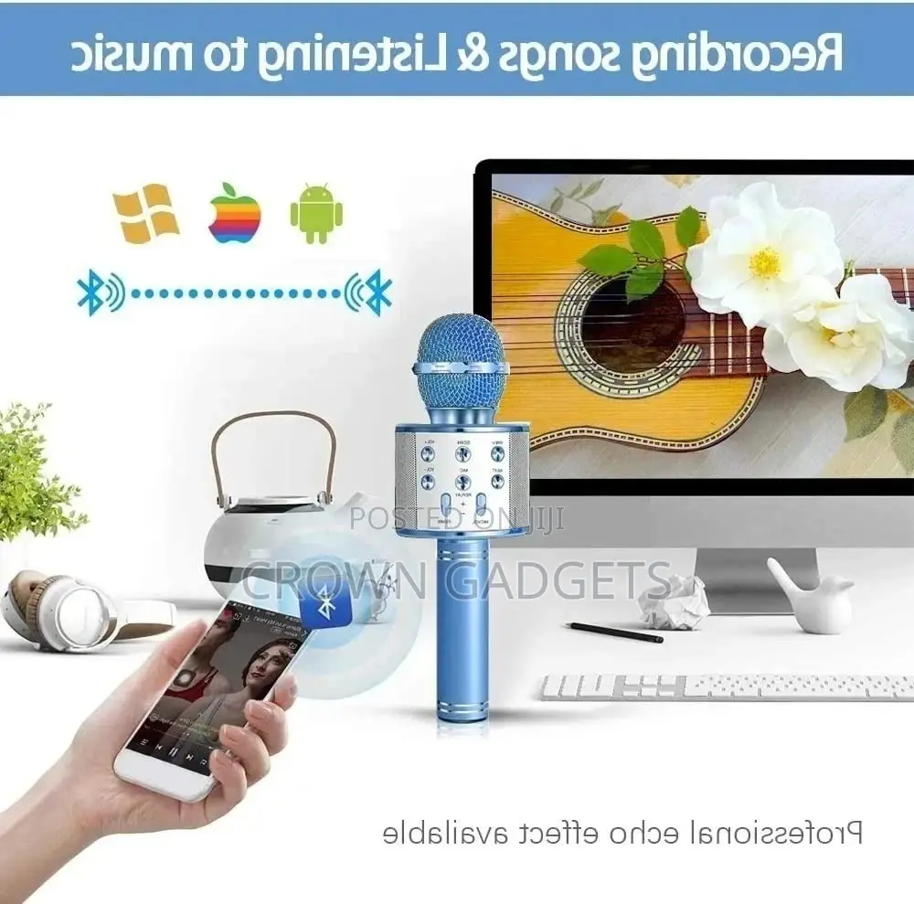 Classic WS858 Karaoke Bluetooth Mikrofon