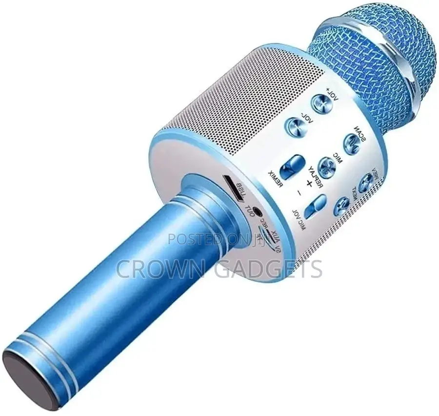 100% Original WSTER WS-858 Wireless Karaoke Microphone
