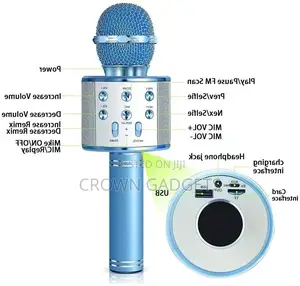 Coloured Mikrofon WS858 Bluetooth Wireless Condenser
