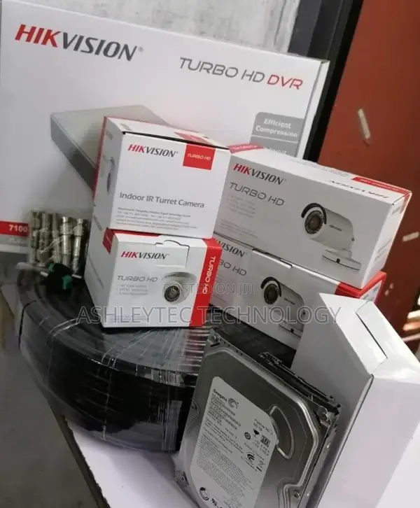 Two CCTV Complete Camera Hik Vision 720P