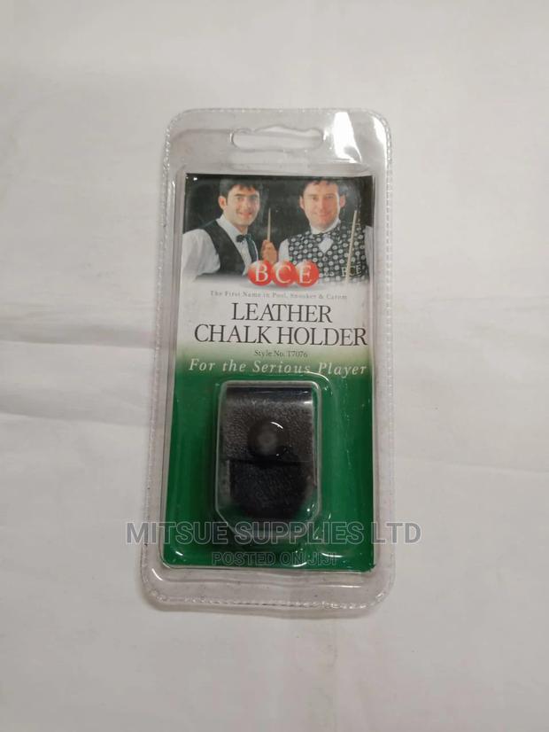 Leather Pool Chalk Holder