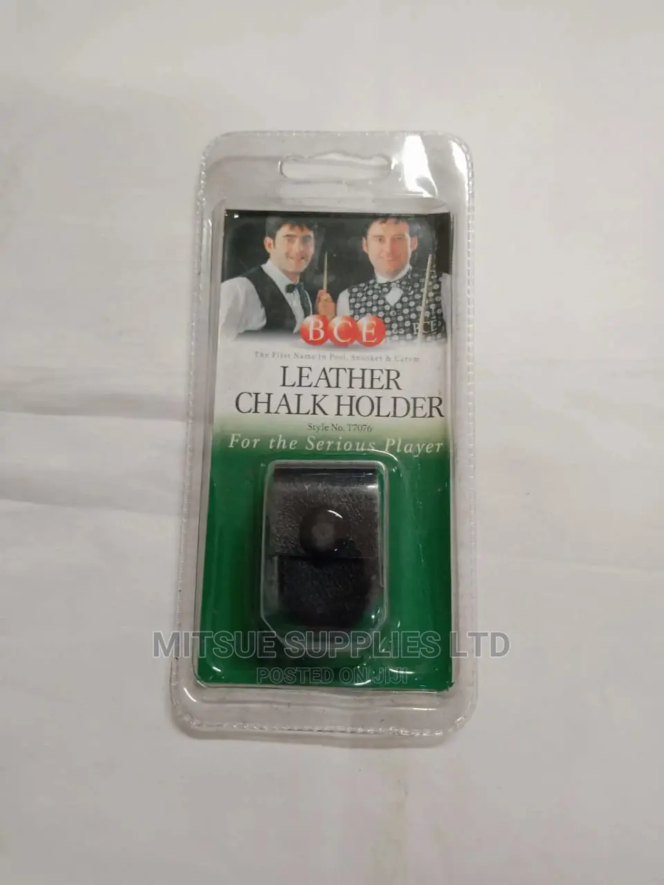 Leather Pool Chalk Holder