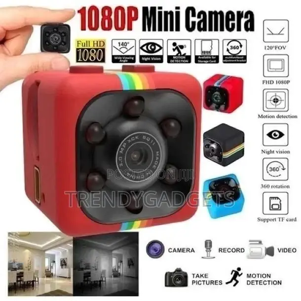New SQ11 Mini Camera Small Cam 1080P Night Vision Sensor