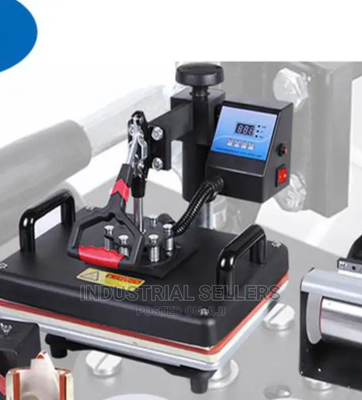 Long Lasting Combo Heat Press Machine 5 in 1