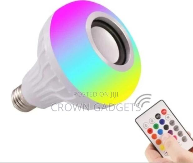 LED Bluetooth Music Bulb With Remote Controller - main view
