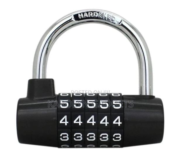 Safety Lock Wide Shackle Combination 5 Digit Password