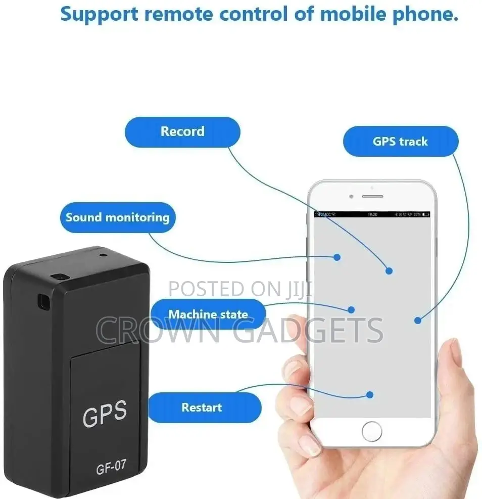 Mini Portable GSM/GPRS Tracker GF07 GPS Tracking Device