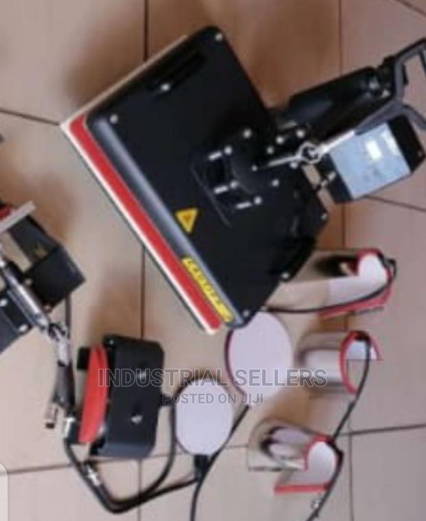 Heavy-Duty Combo Heat Press Machine 8"1 - main view