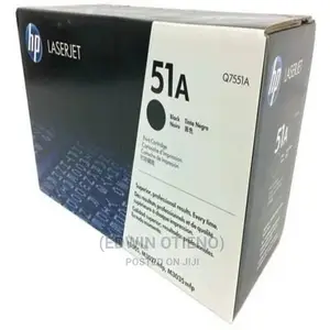 HP 51A Black Laserjet Toner Cartridge, Q7551A