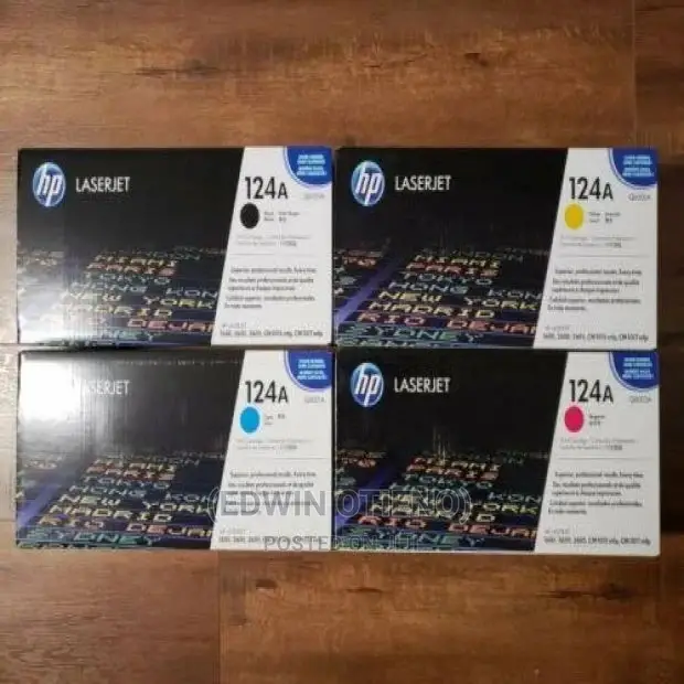 HP 124A 4 Colour Toner Cartridge Multipack,Q6000/1/2/3a