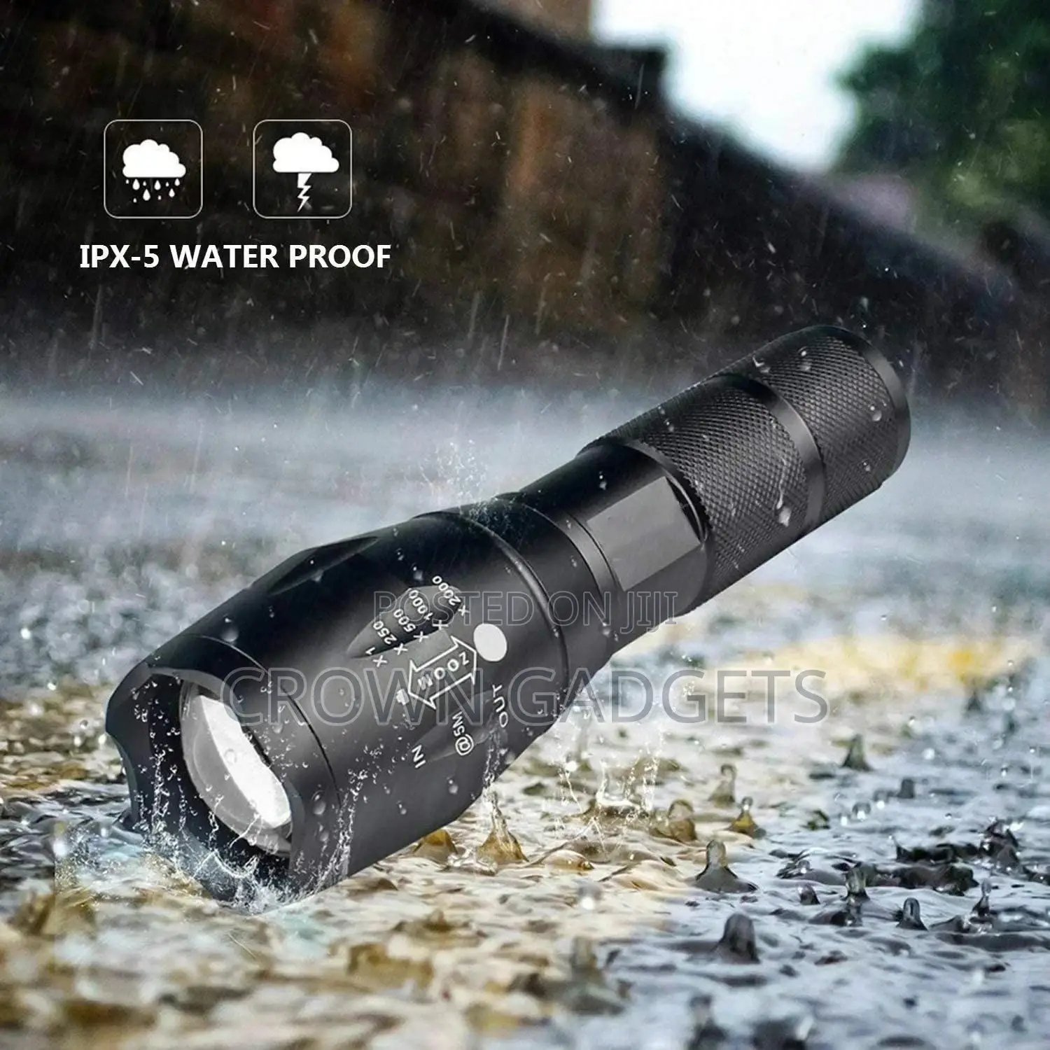 Generic Tactical Military XM-L T6 Black