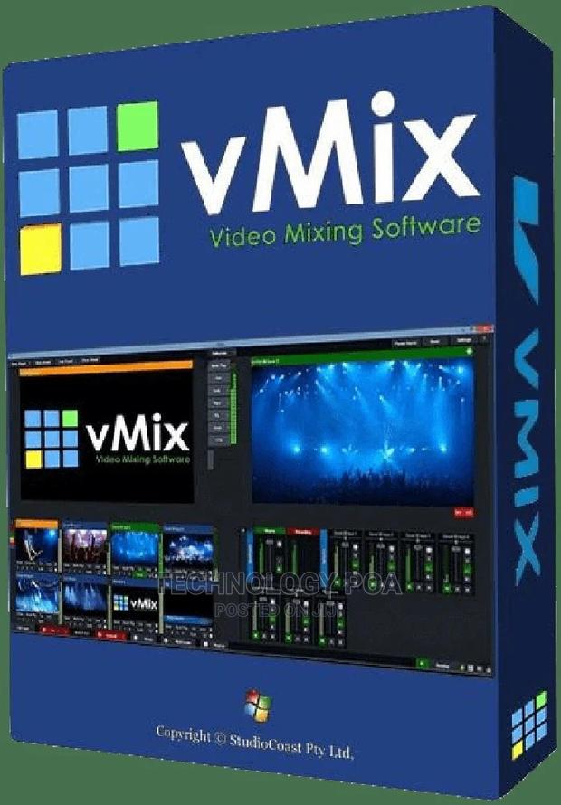 Vmix Pro : Live Video Streaming Software - main view
