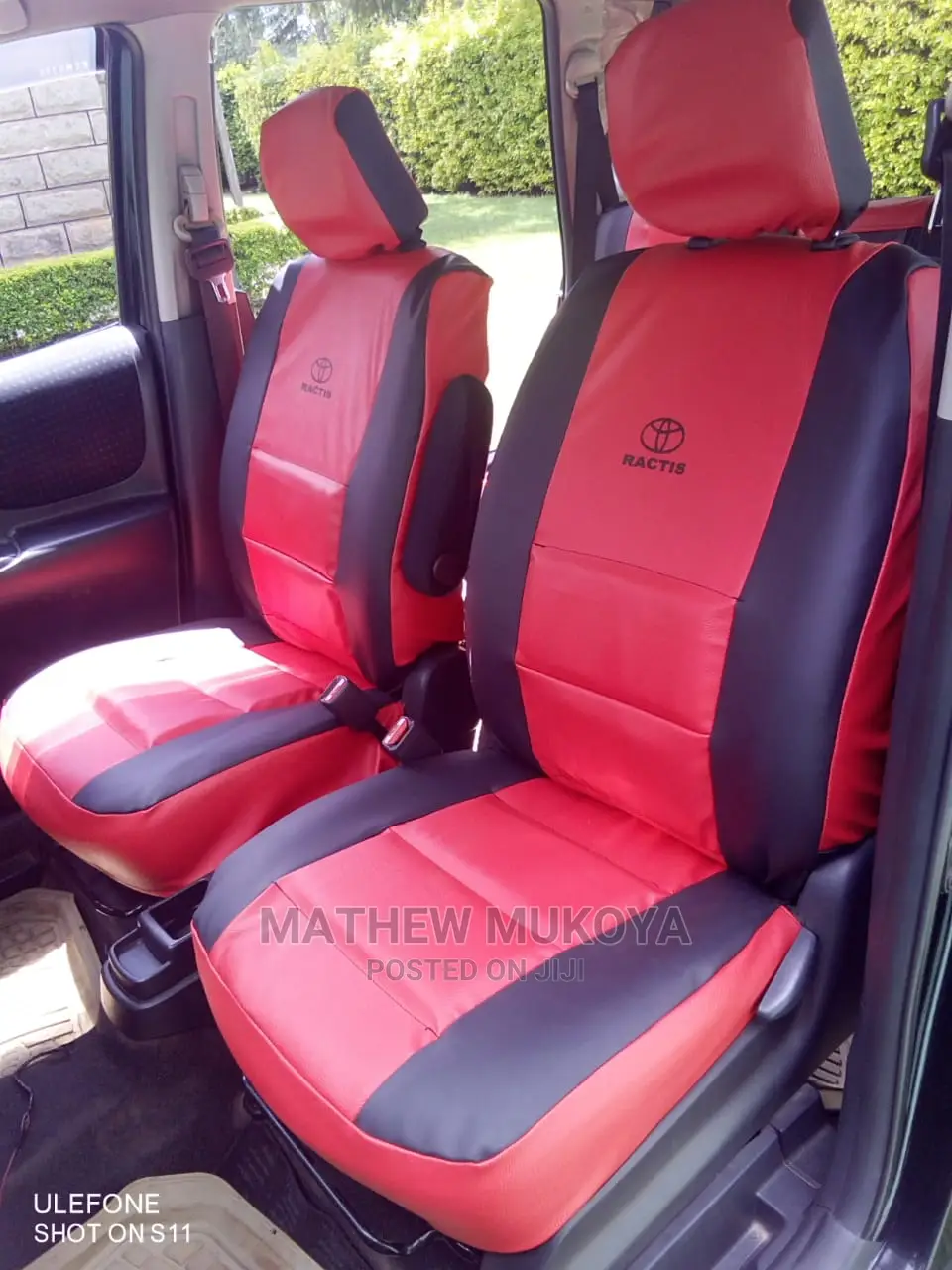 Toyota Customised Car Seat Covers