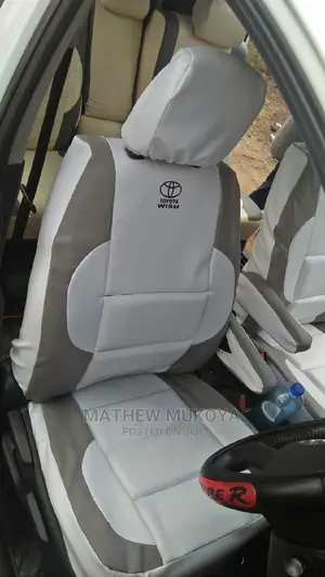 Pearl White Car Seat Covers
