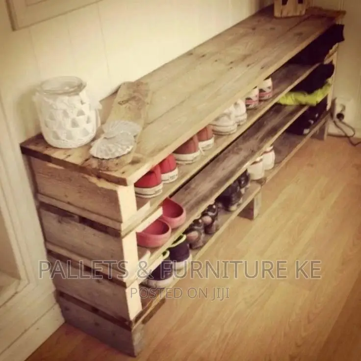 Pallet Shoe Rack