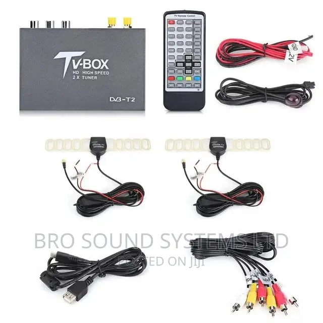 Car TV Box DVB-T2 Free TV in Your Car