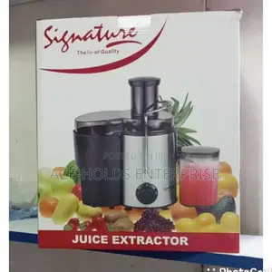 Signature Juice Extractor.