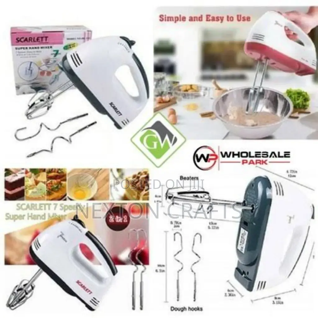 Scarlett 7 Speed Super Hand Mixer