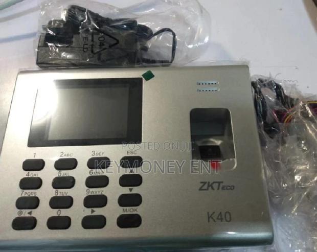 Biometrics and Time Attendance ZK40 - main view