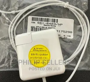 Apple 60W Magsafe Power Adapter Charger A1344 for Macbook Pr