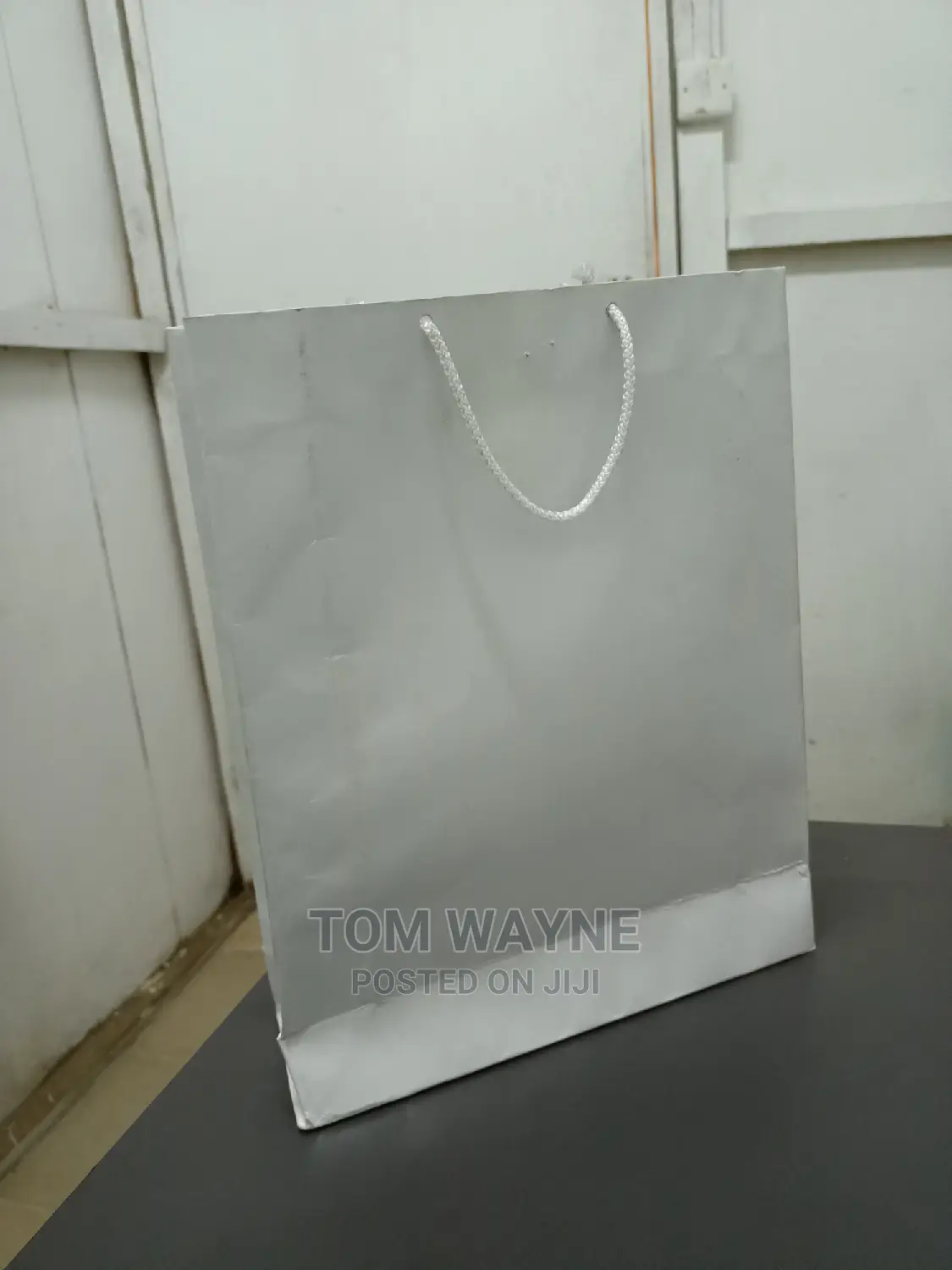 White A4 Gift Bags Printed on One Side With Your Logo