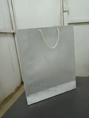 White A4 Gift Bags Printed on One Side With Your Logo