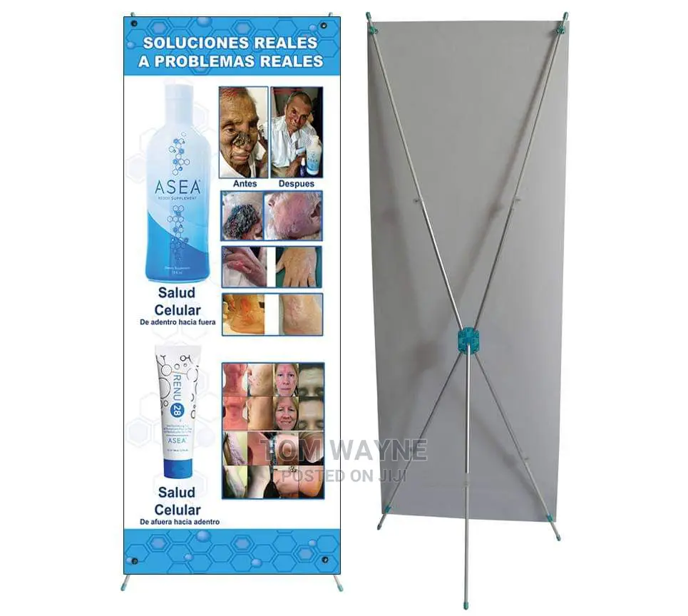 X Banner Printing and the Stand Complete Package