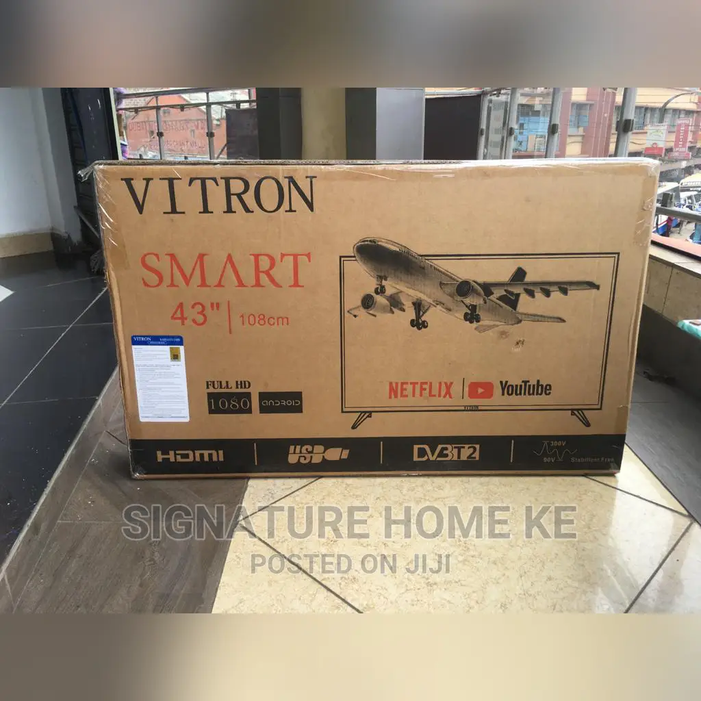 Vitron 43" Android Tv(Frameless)