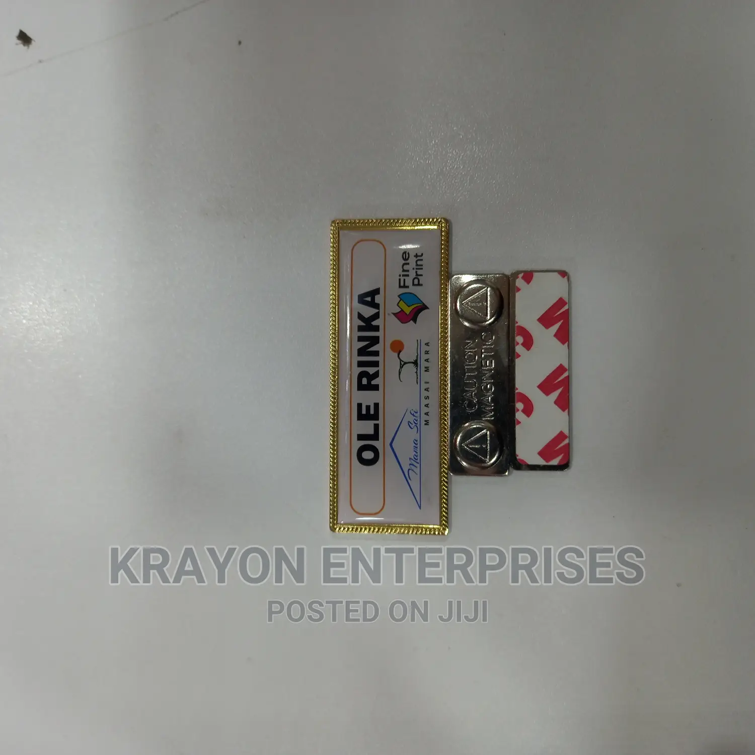 Magnetic Nametags