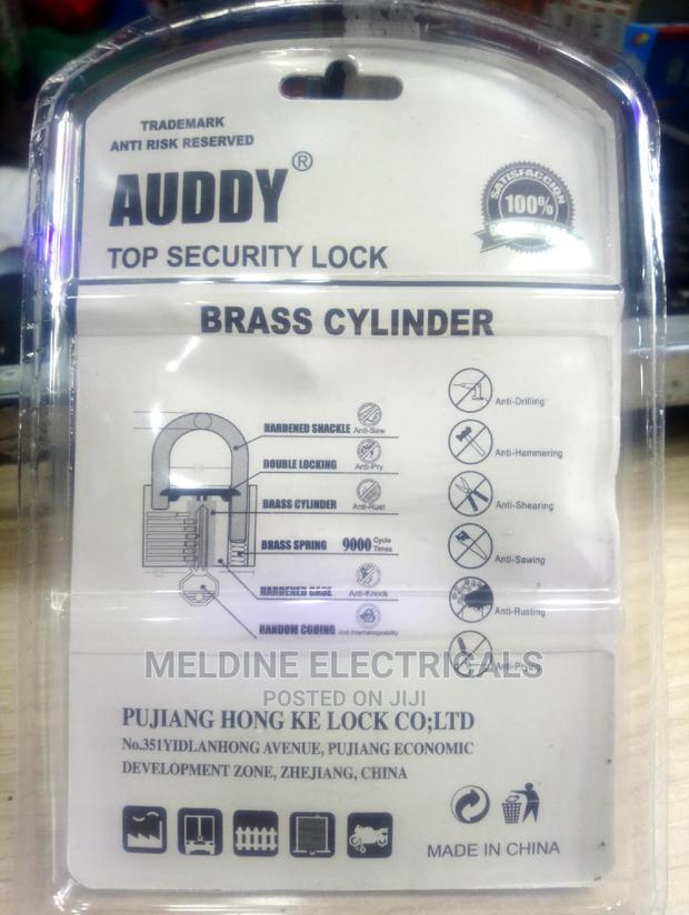 AUDDY Brass Padlock - thumbnail 2