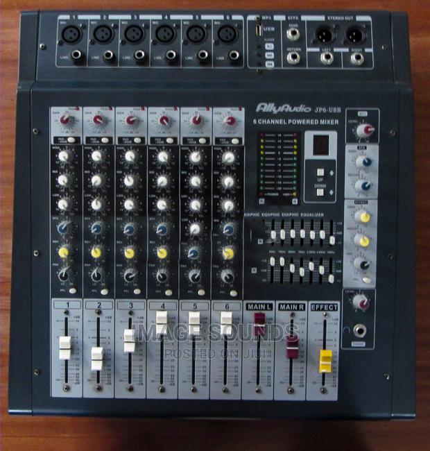 6channel Powered Mixer - main view