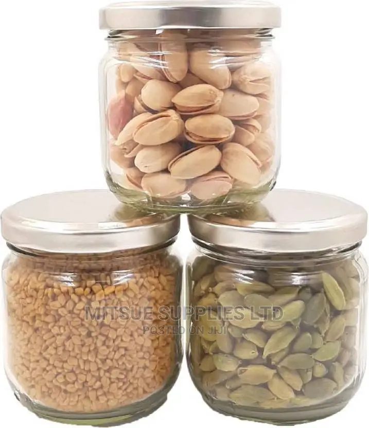 10 Spices Glass Jars (330ml)