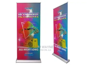 Broadbase Banner, Advertising Banner Printing Plus the Stand