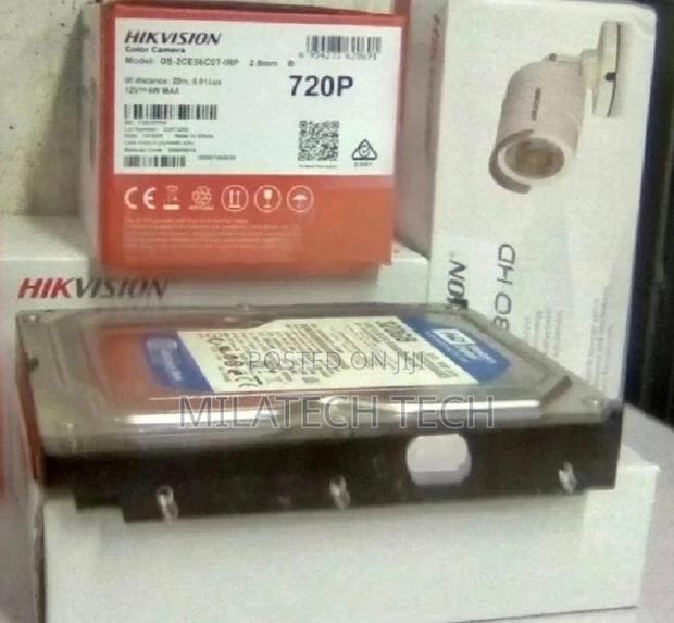 4 Channel CCTV Camera Colourvu - main view