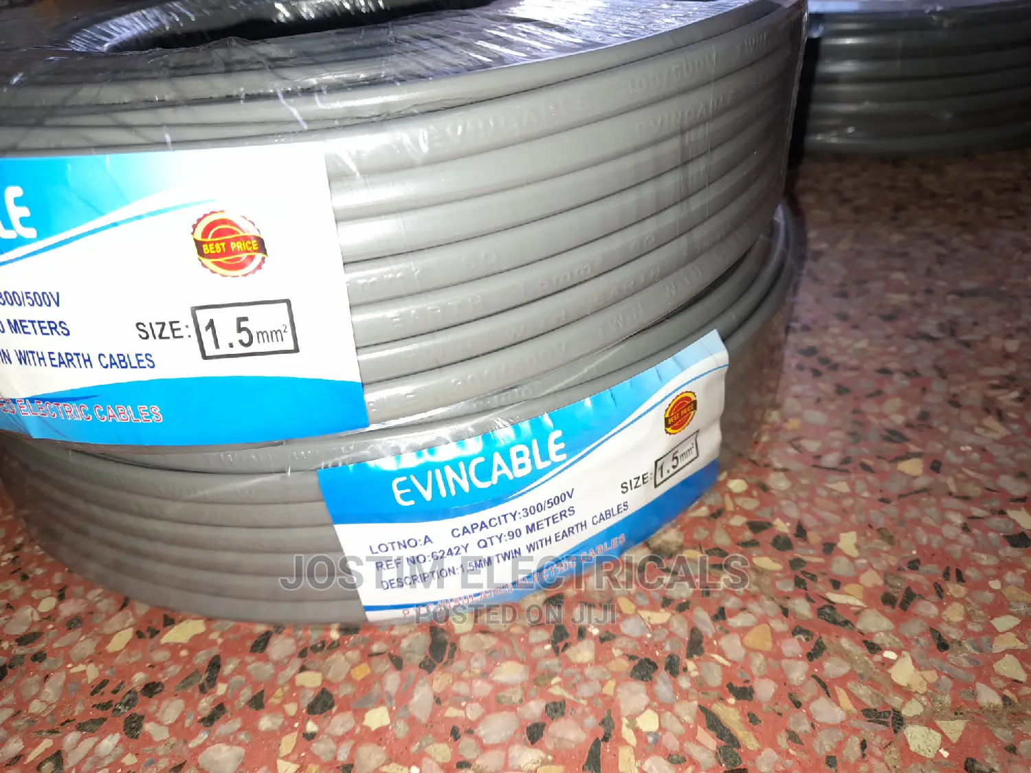 1.5mm Twin Cable