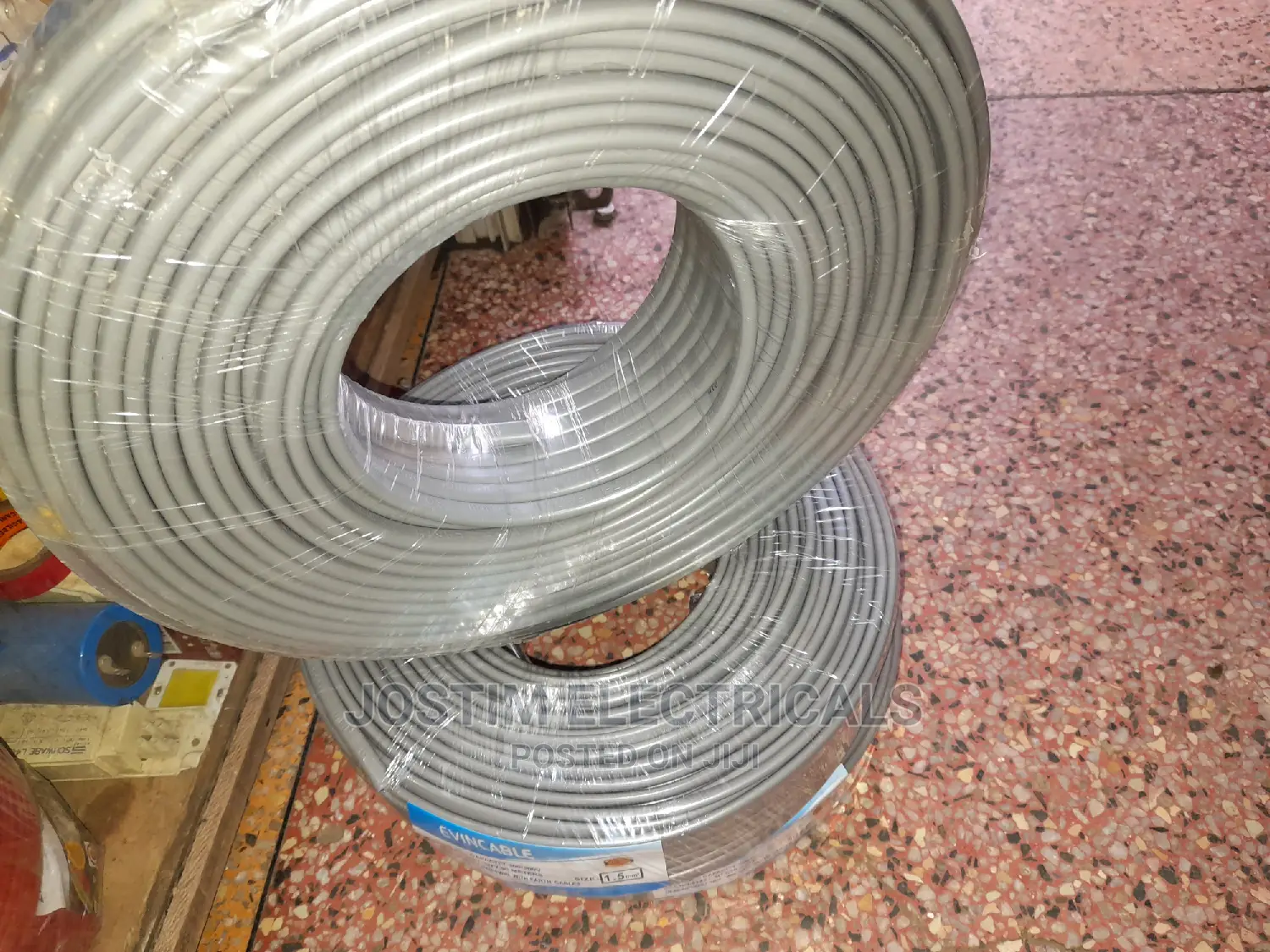 90m 2.5mm Twin Elvin Cable