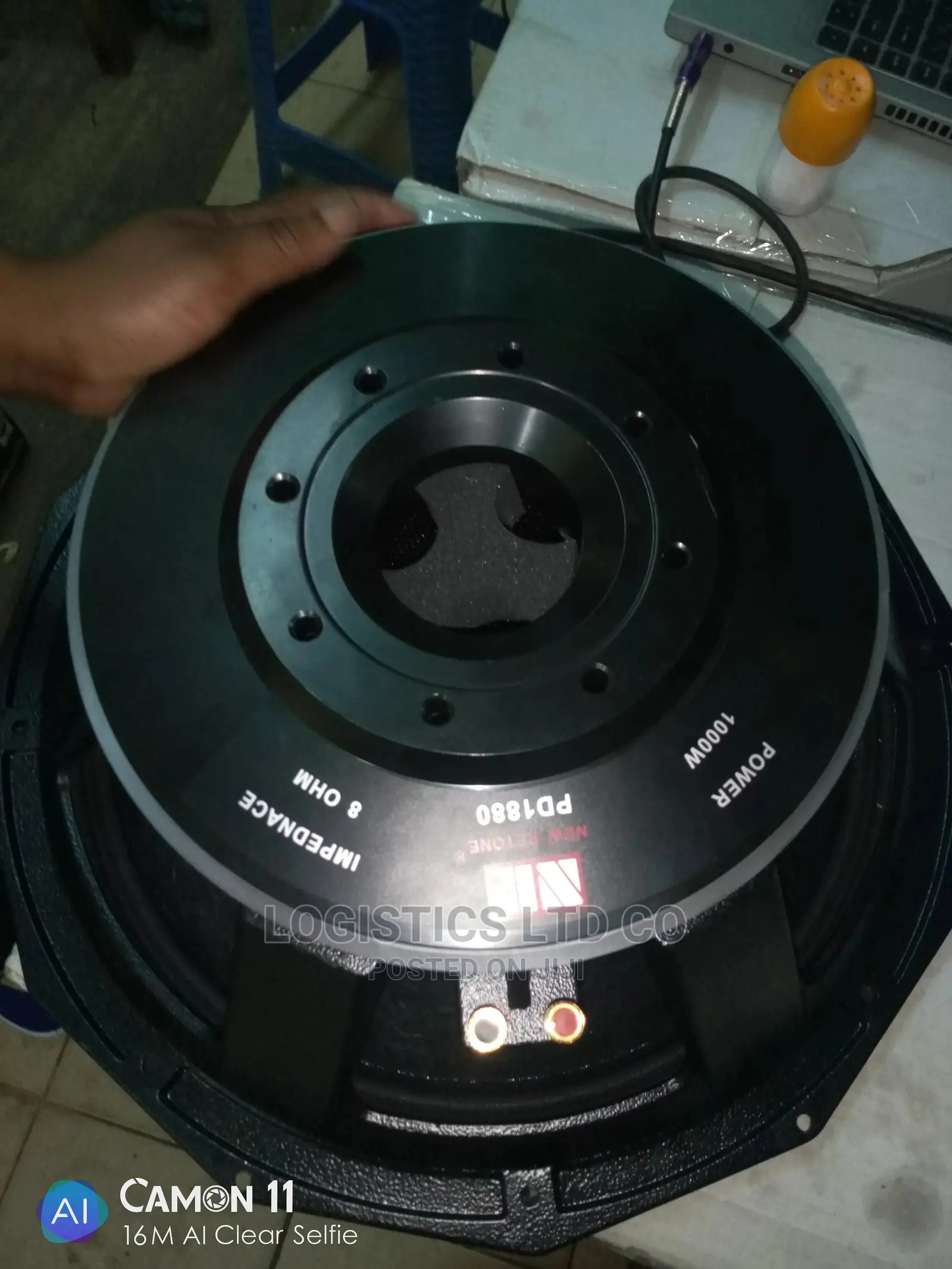 Pd New Retone 1880 Bass Speaker "Subwoofer"