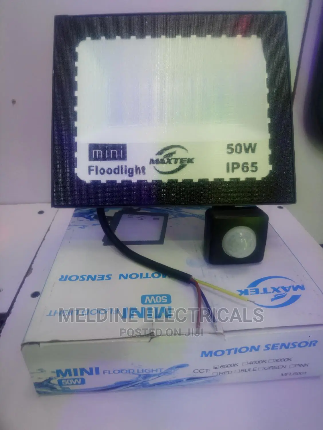 Maxtex 50watts Sensor Floodlight