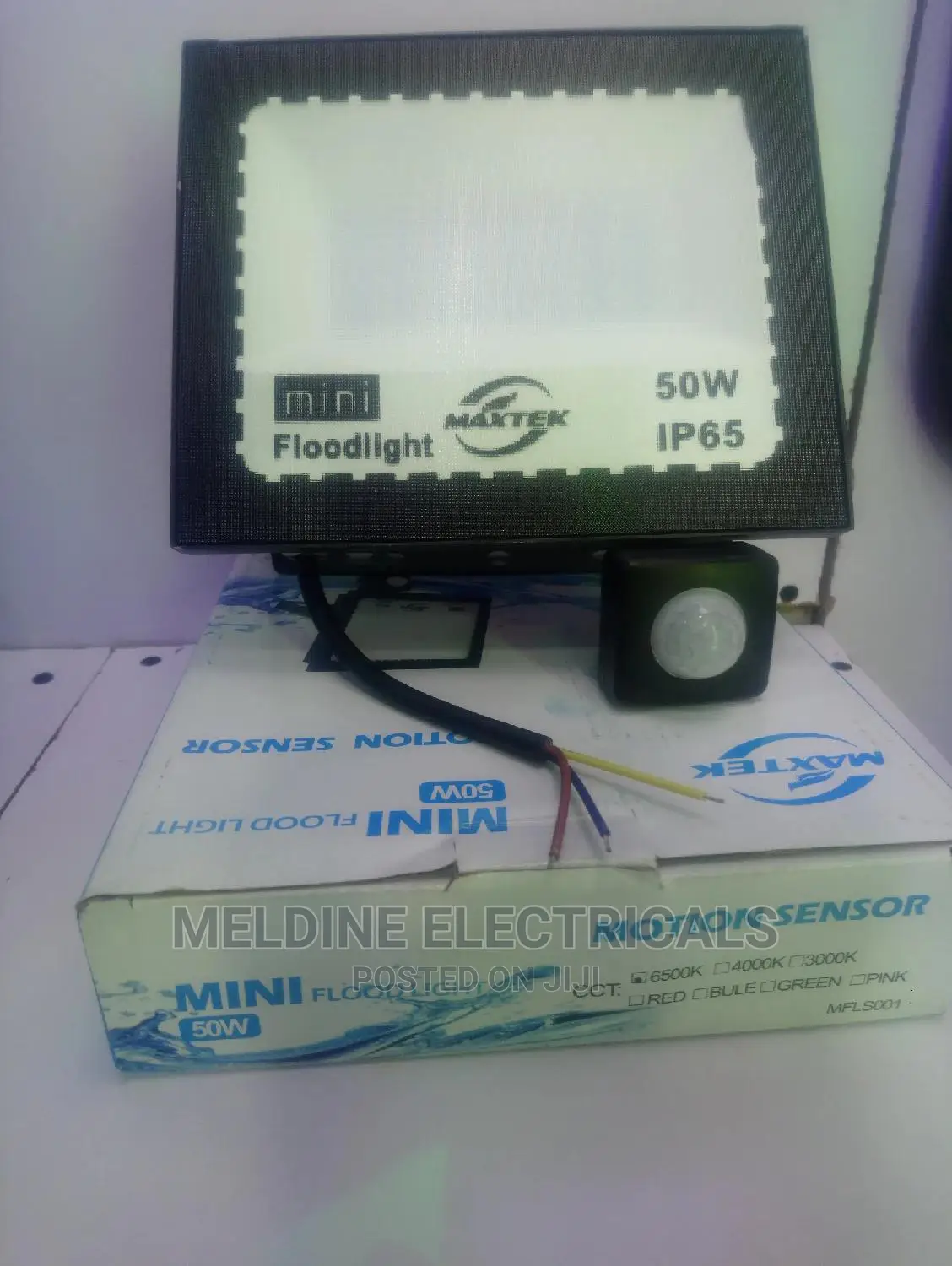 Maxtex 50watts Sensor Floodlight