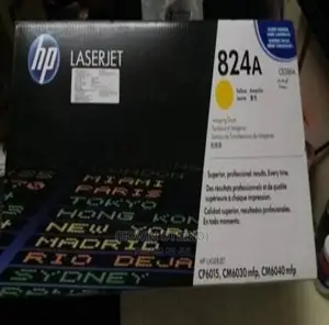 HP 824A Yellow Laserjet Toner Cartridge, CB382A
